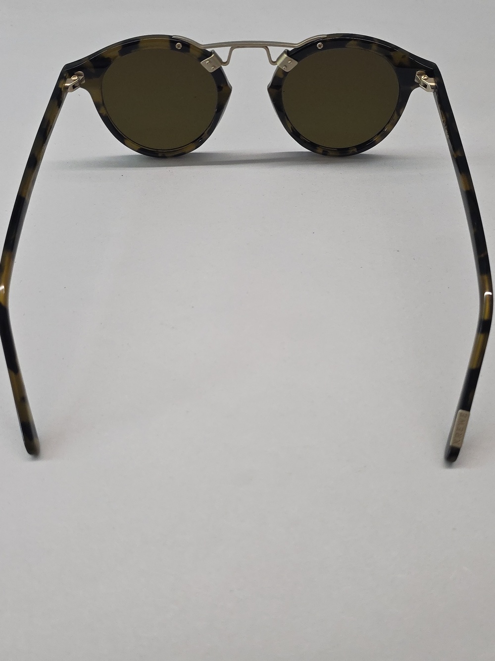 Krewe 34833 St Loius Round Tortoiseshell Sunglasses ( Read Description) - Picture 2 of 7